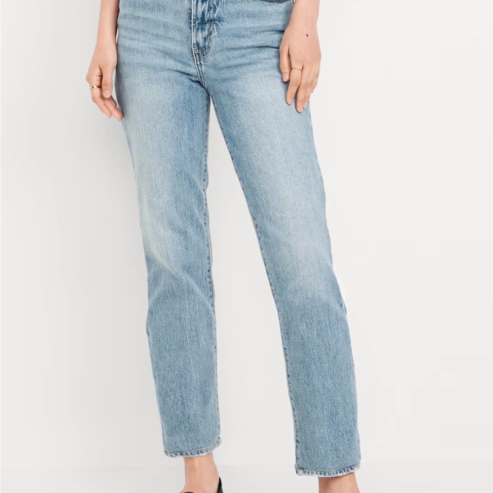Old Navy High-Waisted OG Straight Ankle Jeans